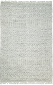 Geometric Wool Dhurrie Area Rug