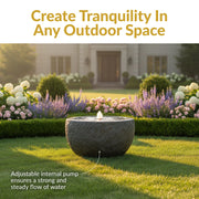 Polystone Outdoor Bubble Fountain