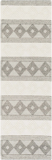 Diamond Trellis High-Low Area Rug