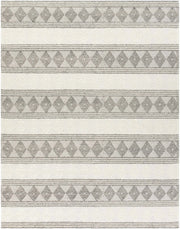 Diamond Trellis High-Low Area Rug