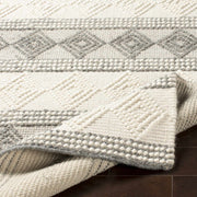Diamond Trellis High-Low Area Rug