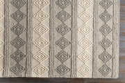 Diamond Trellis High-Low Area Rug