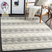 Diamond Trellis High-Low Area Rug