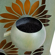Galvanized Steel Sunflower Panel Fountain
