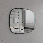 Rounded Rectangle Framed Wall Mirror