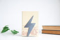 Steel Lightning Bolt Bookend
