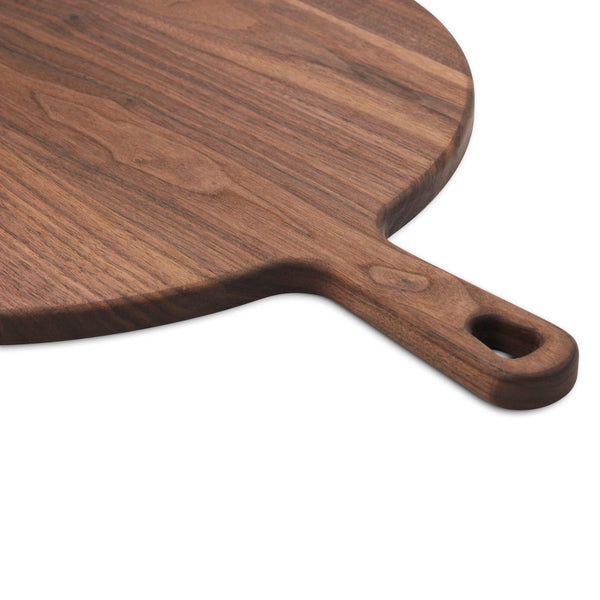 Walnut Round Paddle Cutting Board