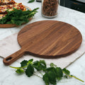 Walnut Round Paddle Cutting Board