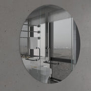 Frameless Round Wall Mirror