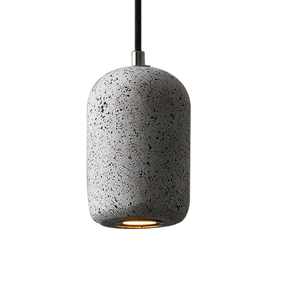 Terrazzo-Finish Cement Pendant Light