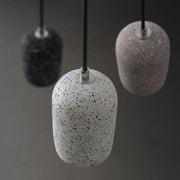 Terrazzo-Finish Cement Pendant Light