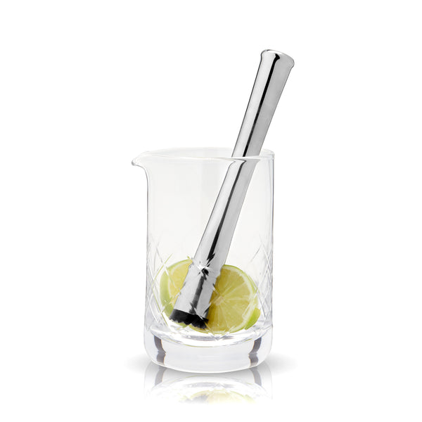 Polished Stainless Steel Cocktail Muddler