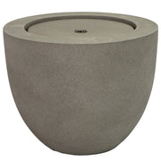 Round Polystone Bubble Outdoor Fountain