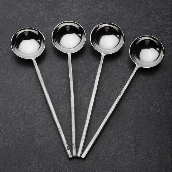 Polished Stainless Steel Sugar Spoon Set