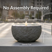 Polystone Outdoor Bubble Fountain