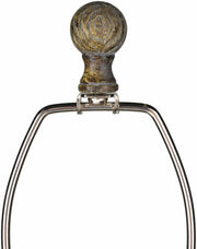 Seagrass Shade Resin Table Lamp