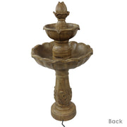 Two-Tier Resin Outdoor Fountain