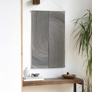 Hand-Woven Geometric Cotton Wall Hanging
