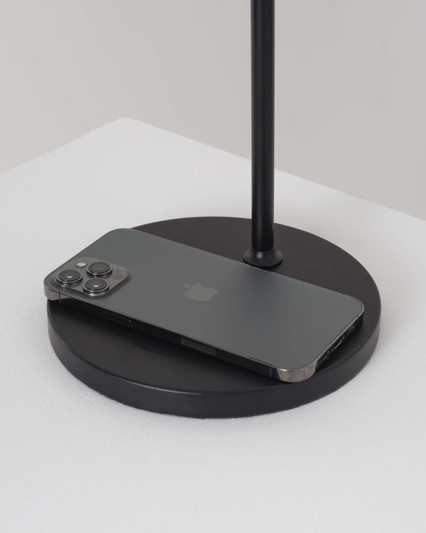 Adjustable Swing Arm Wireless Charging Table Lamp