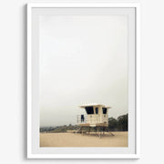 Coastal Lifeguard Stand Photographic Print
