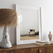 Coastal Lifeguard Stand Photographic Print