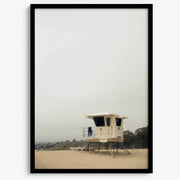 Coastal Lifeguard Stand Photographic Print