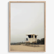 Coastal Lifeguard Stand Photographic Print