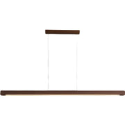 Wood Linear Pendant Chandelier, 100–150 cm