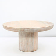Mango Wood Round Cake Stand