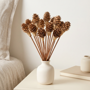 Pinecone-Tipped Rattan Reed Diffuser Sticks