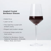 Lead-Free Crystal Wine Glass Gift Set