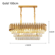 Tiered Crystal Drop Pendant Chandelier