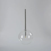 Clear Glass Globe Pendant Light