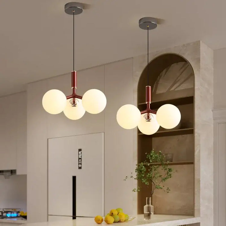 Branching Globe Cluster Pendant Light