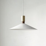 Matte Iron Cone Pendant Light