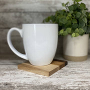 Mixed Hardwood Coaster Set – wood kitchen accessories | Roost & Roam