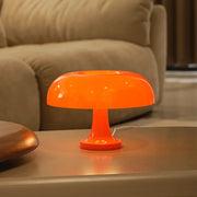 Retro Mushroom Form Table Lamp — alternate color temperature setting
