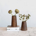 Natural Found Wood Vase — Celebrate the raw beauty of nature with the Natural Found Wood Vase, a sculptural piece ha