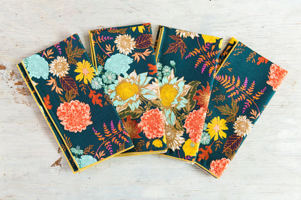Floral Cotton Cloth Napkin Set