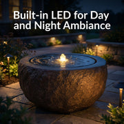 Polystone Outdoor Bubble Fountain