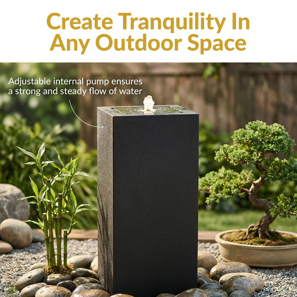 Polystone Outdoor Bubble Fountain