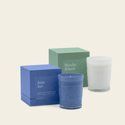 Embossed Glass Scented Candle