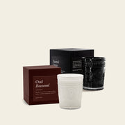 Embossed Glass Scented Candle
