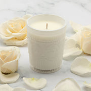 Embossed Glass Scented Candle