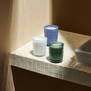 Embossed Glass Scented Candle