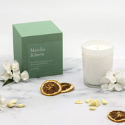 Embossed Glass Scented Candle