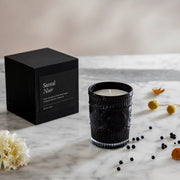 Embossed Glass Scented Candle