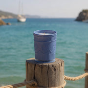 Embossed Glass Scented Candle
