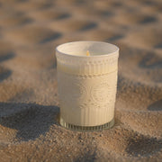 Embossed Glass Scented Candle