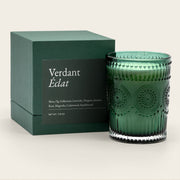 Embossed Glass Scented Candle